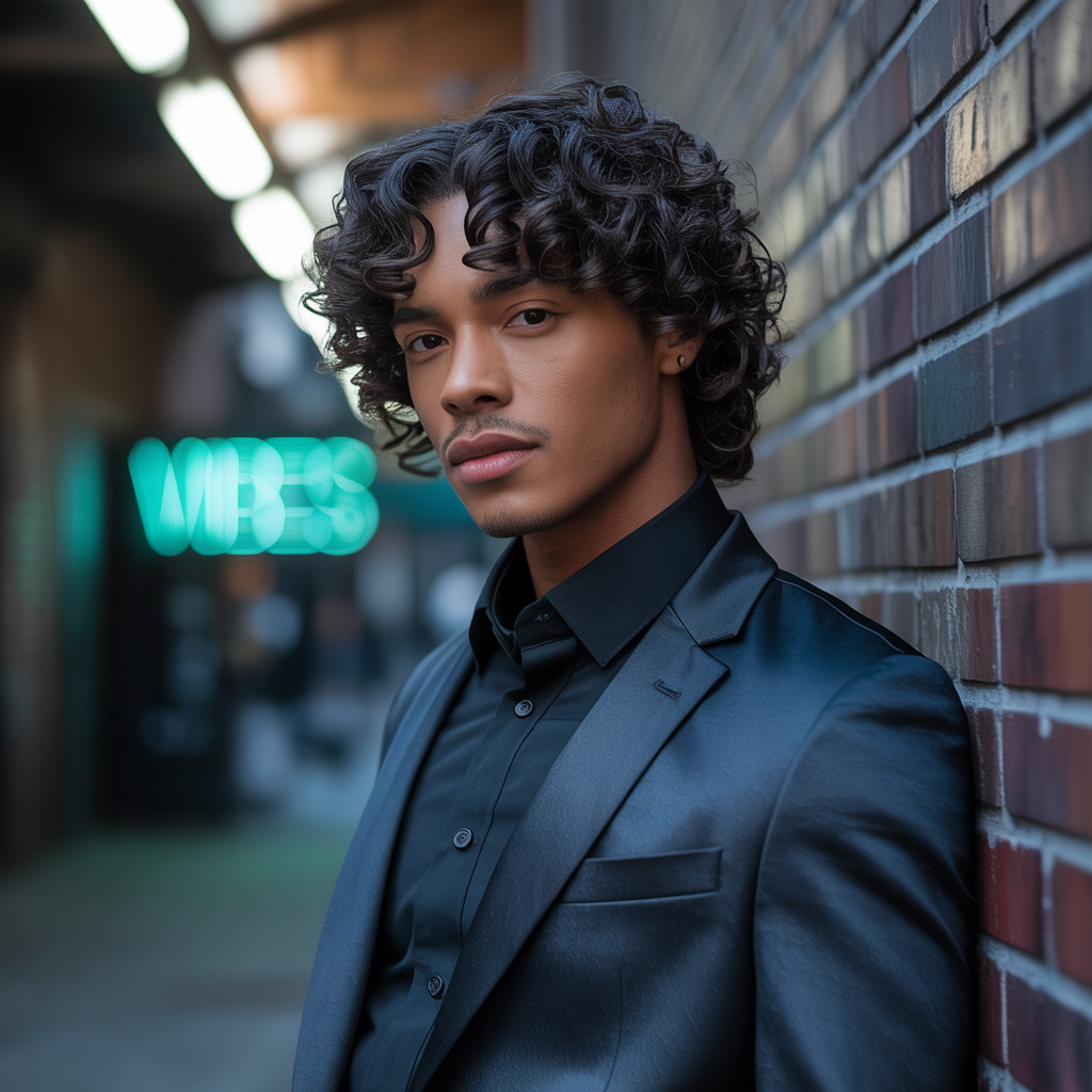 textured hair men