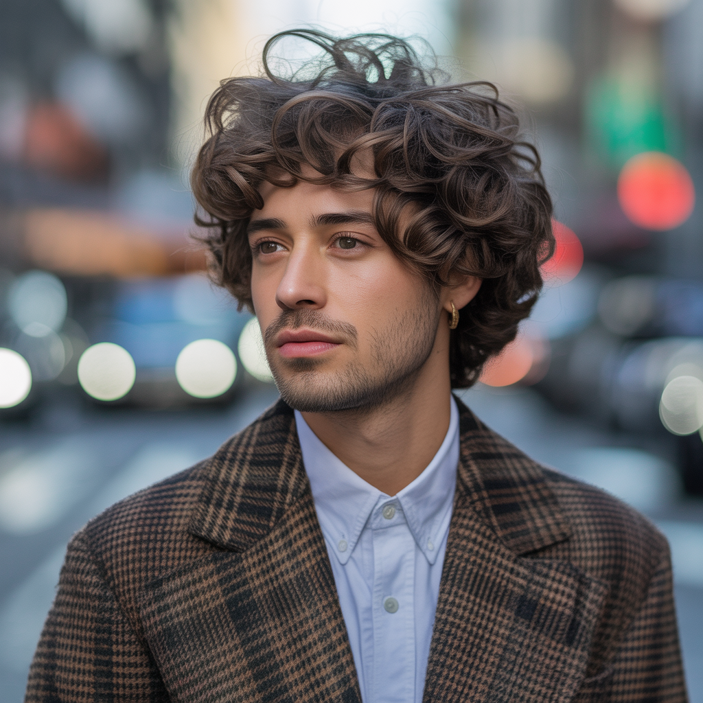 textured hair men
