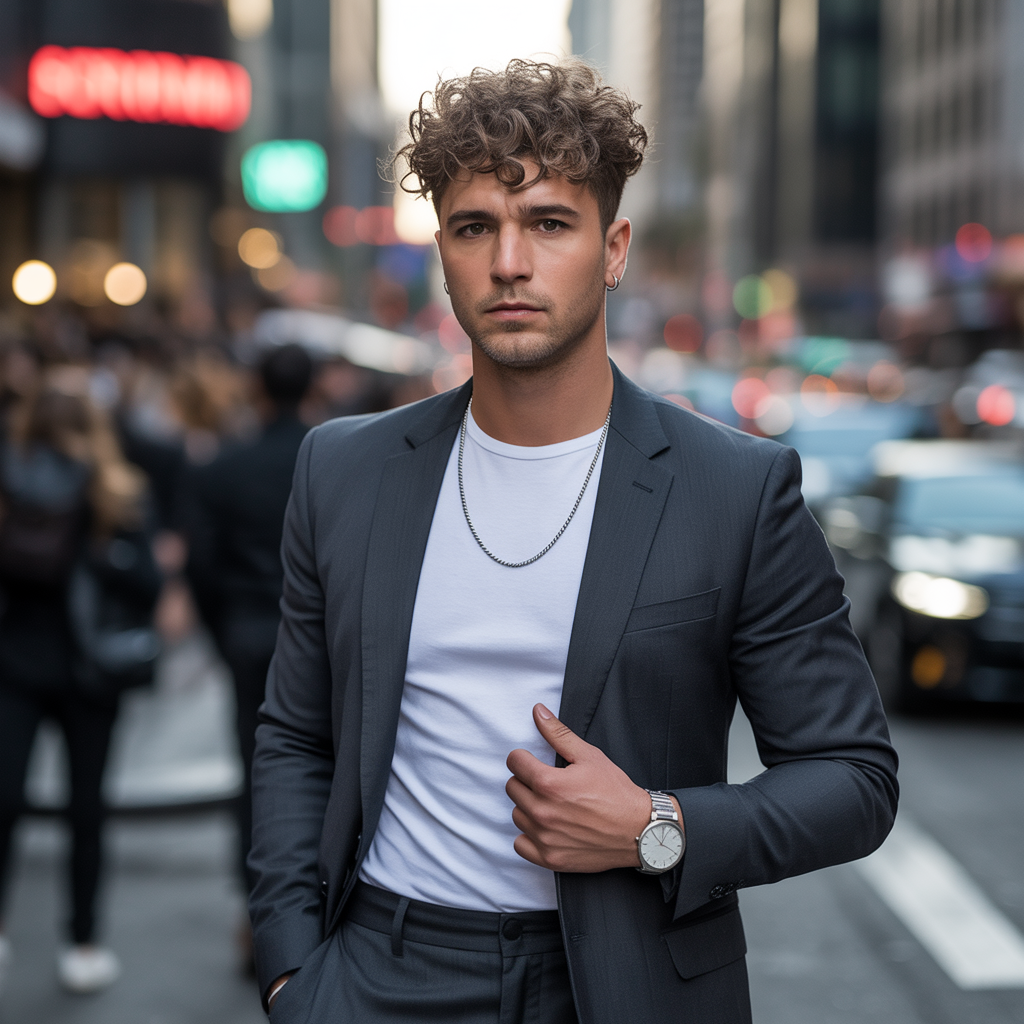 textured hair men