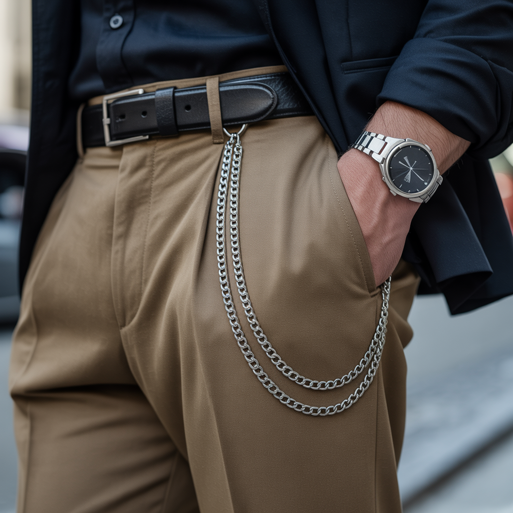 the 15 stylish mens trouser chains