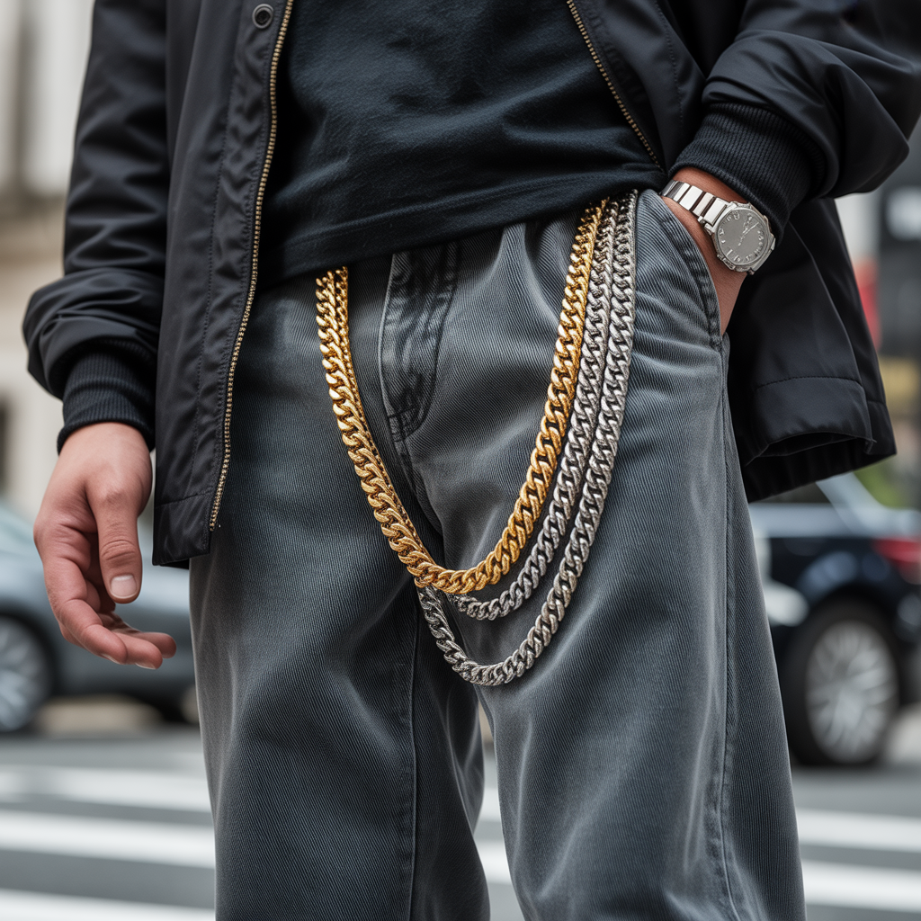the 15 stylish mens trouser chains