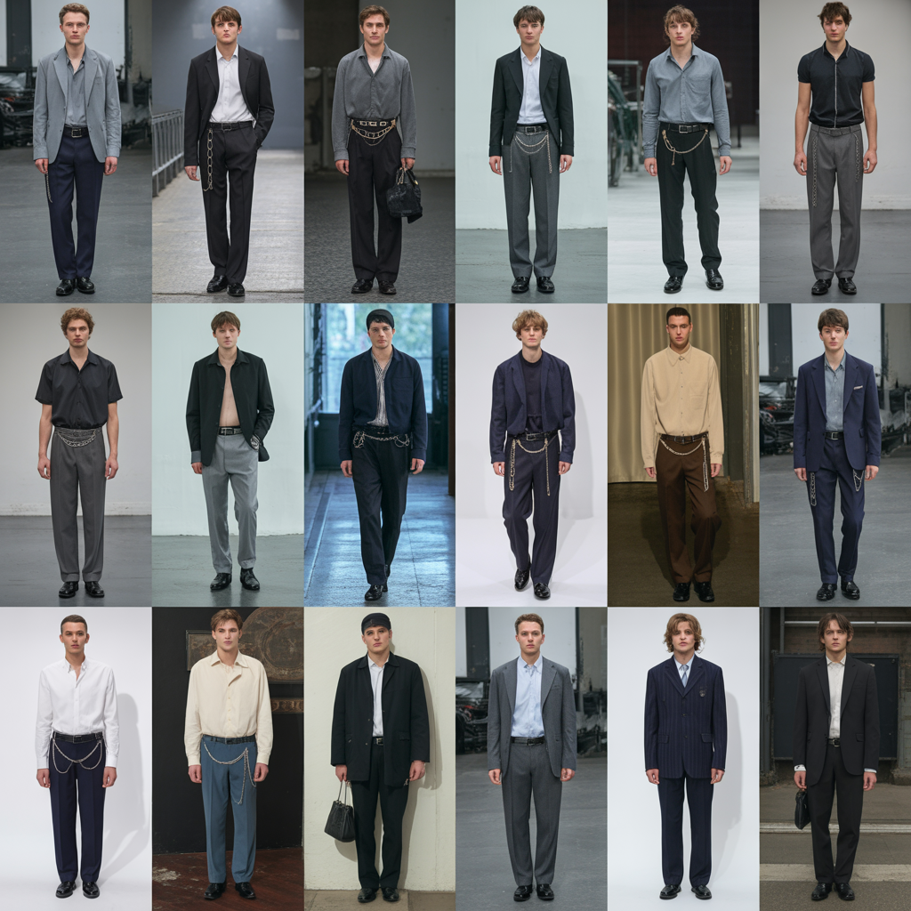 the 15 stylish mens trouser chains