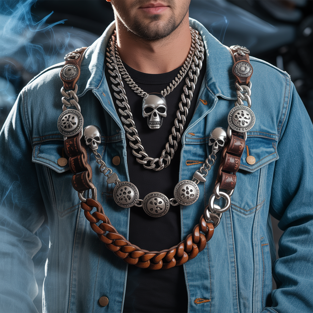 the 17 cool mens biker wallet chains of