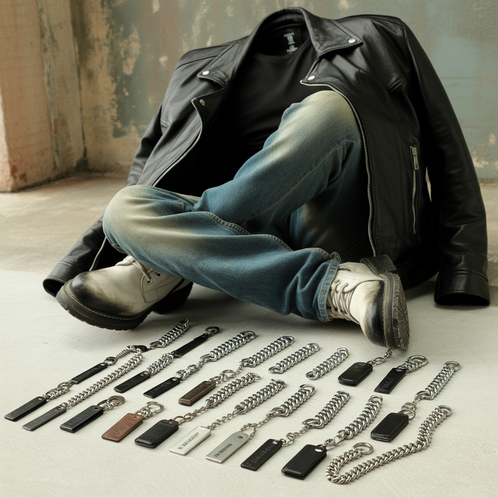 the 17 cool mens biker wallet chains of