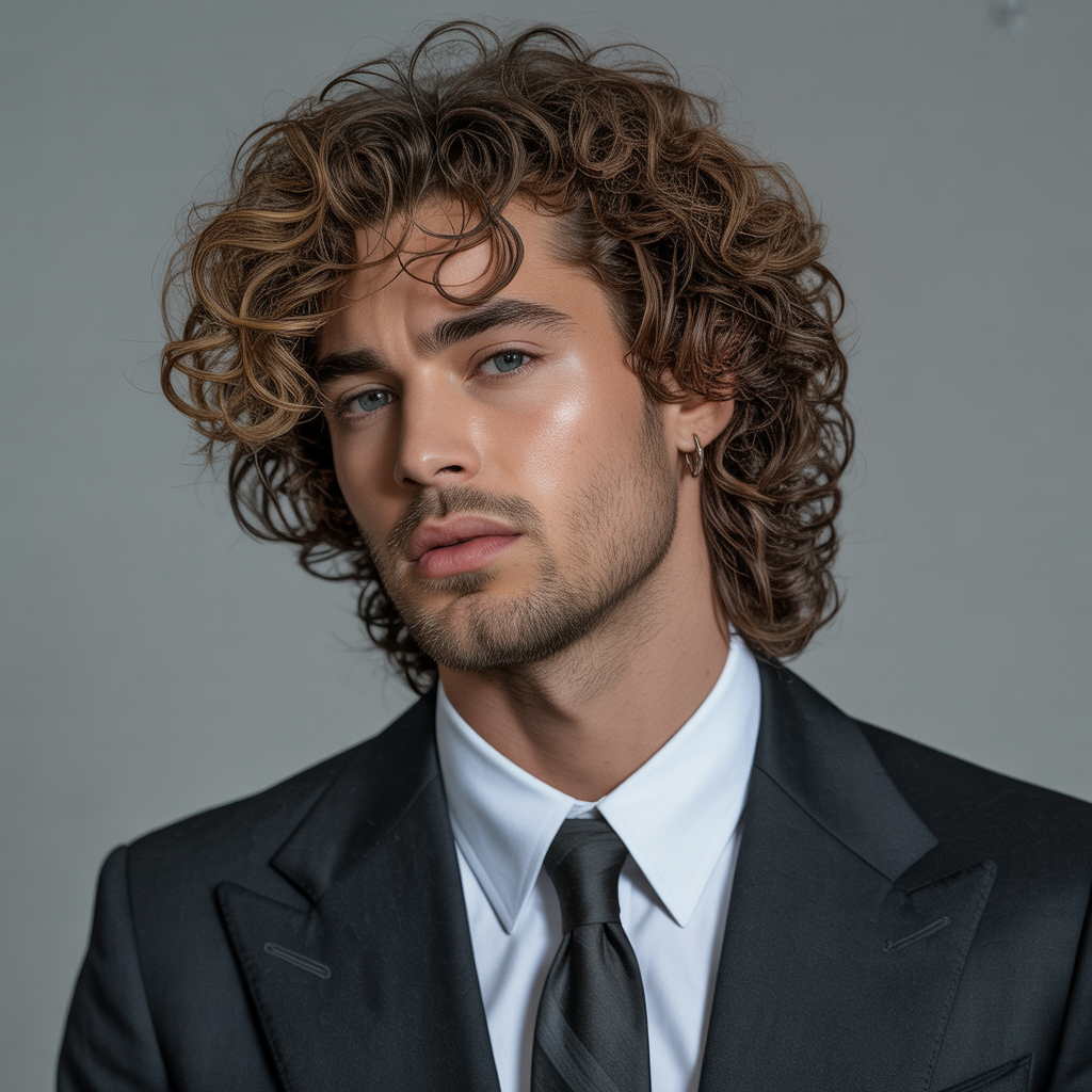 thick hair men