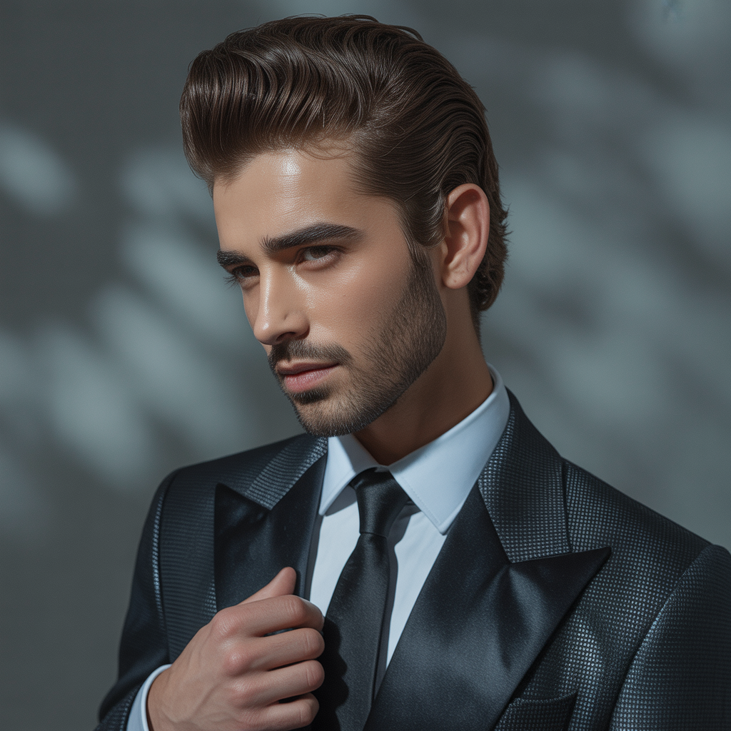 thick hair men