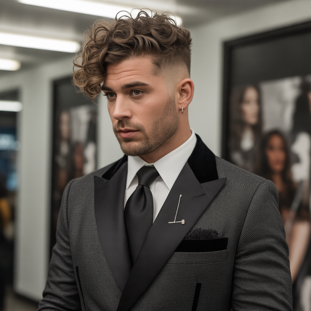 thick hair men