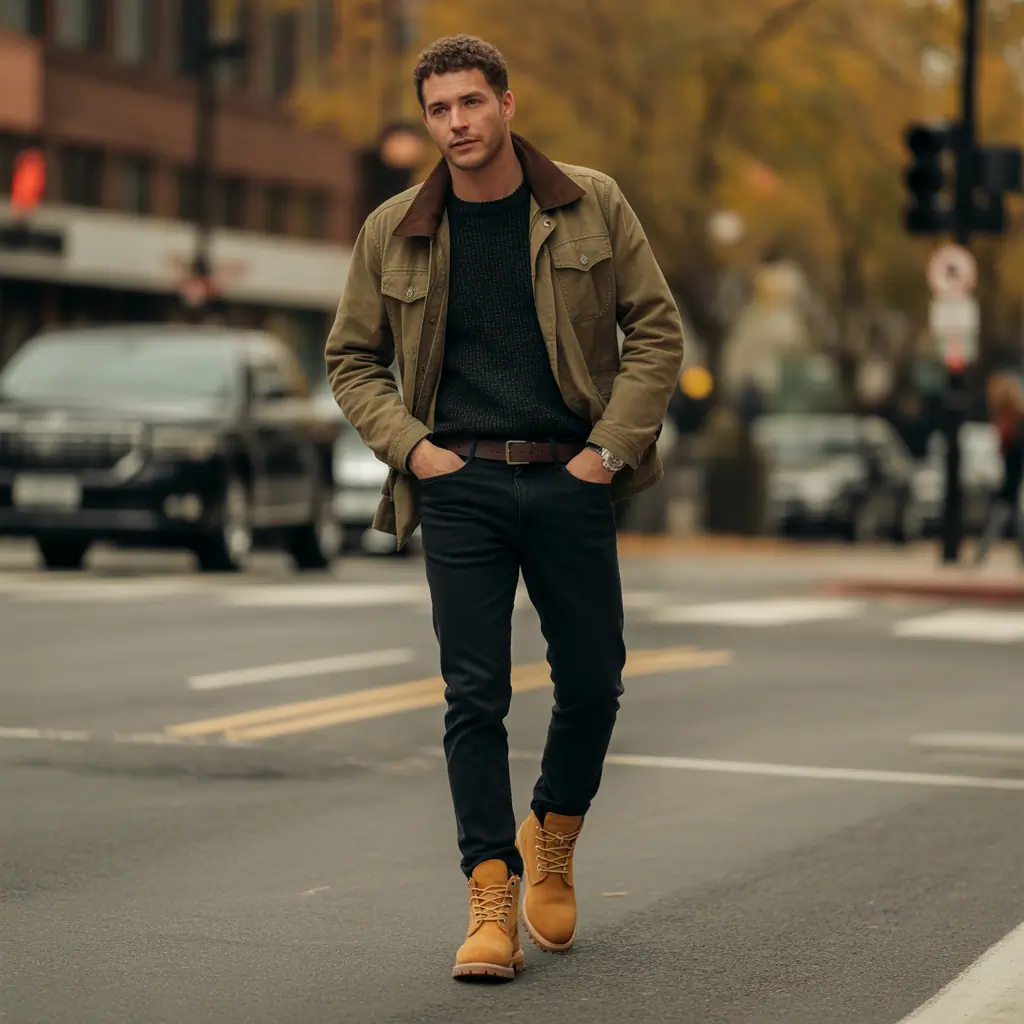 timberland boots outfit mens