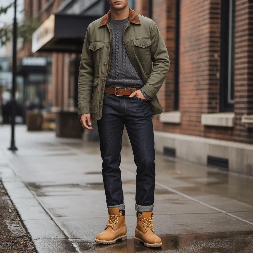 timberland boots outfit mens