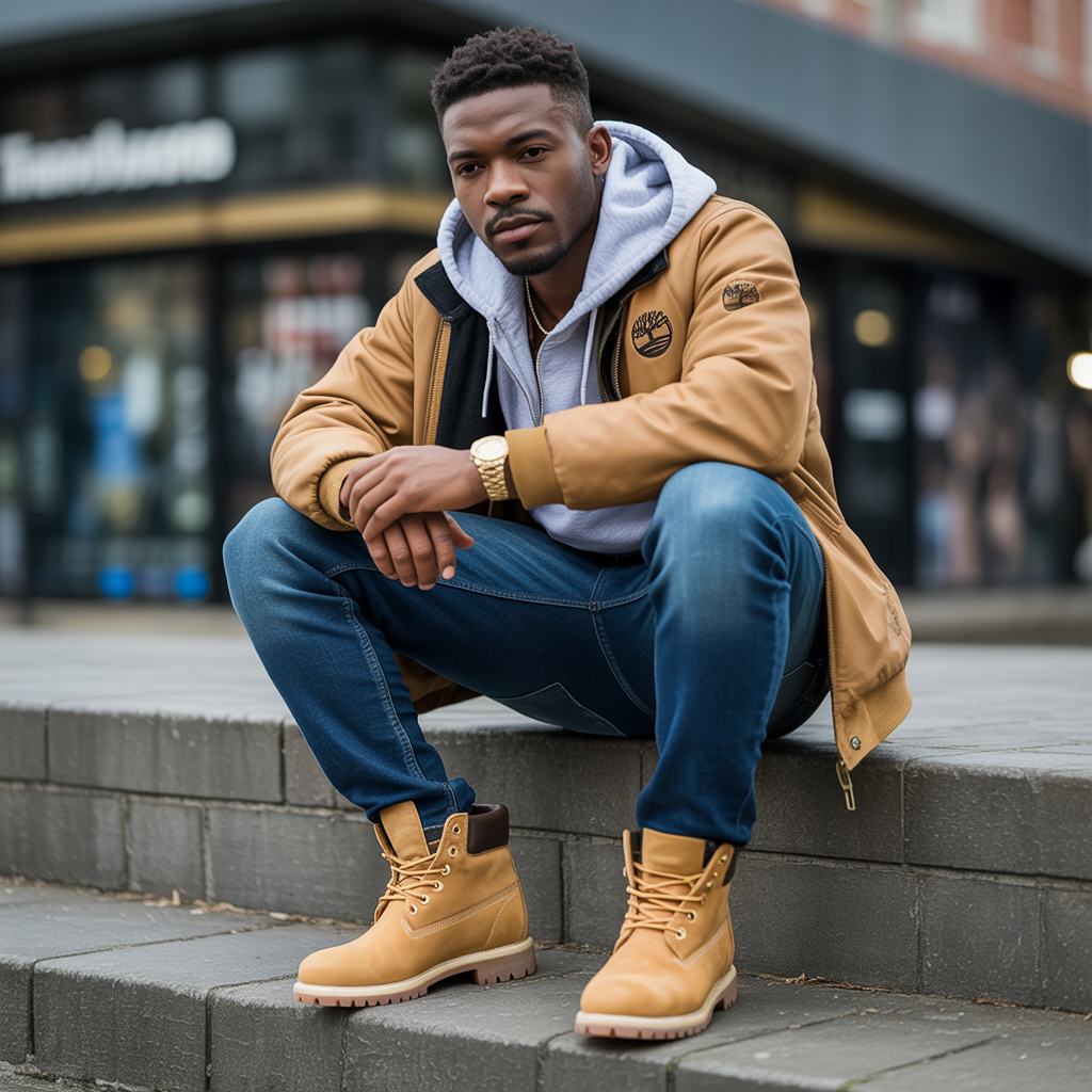 timbs outfit men