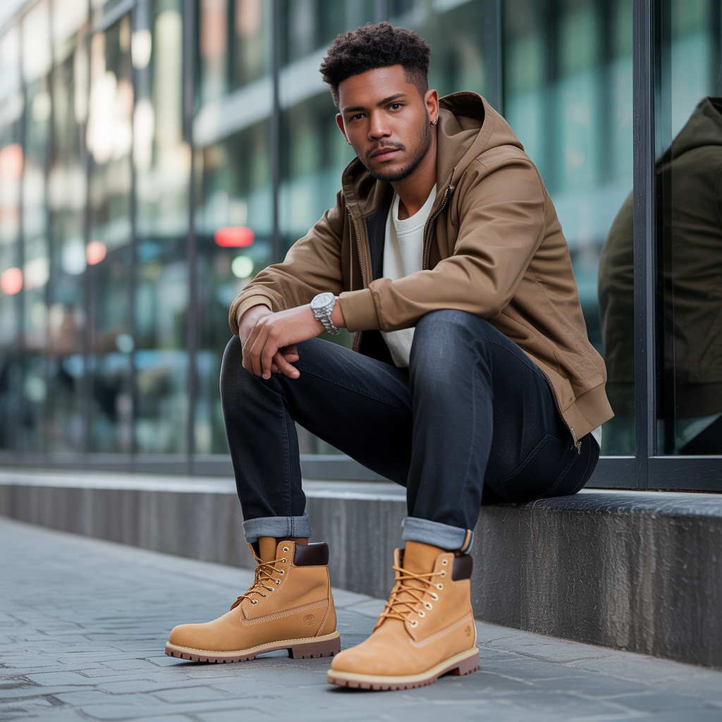 timbs outfit men