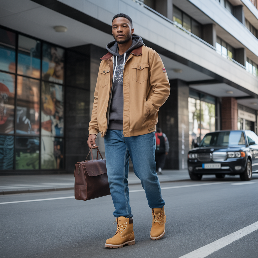 timbs outfit men