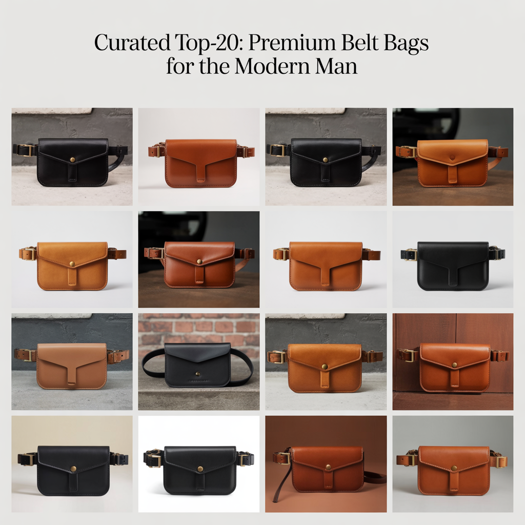 top 20 leather belt bag for men you should own