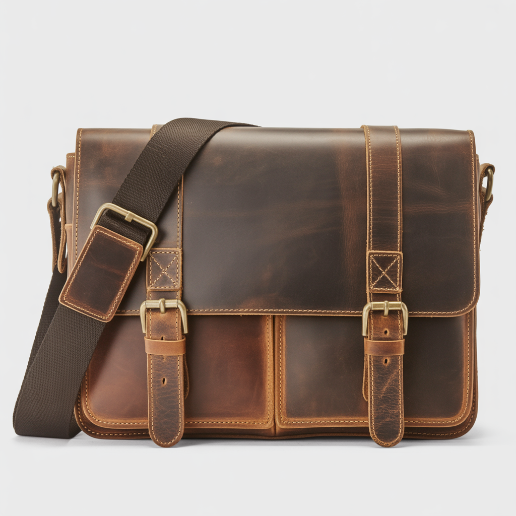 top 20 leather messenger bags for men