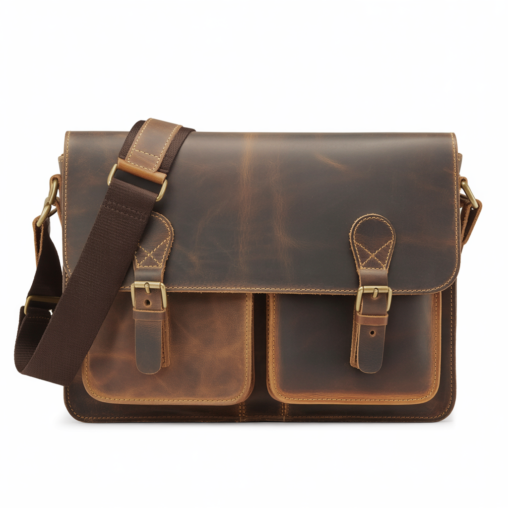 top 20 leather messenger bags for men