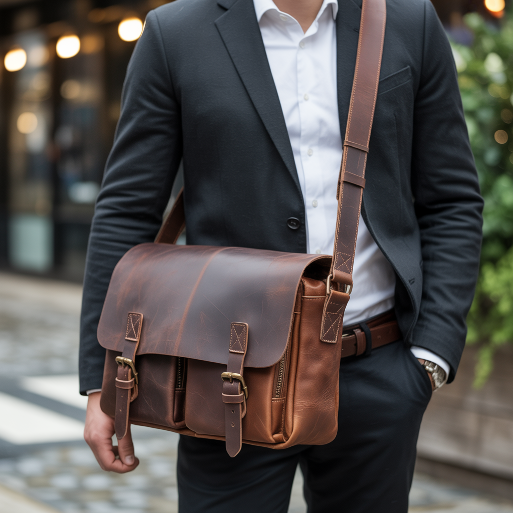 top 20 leather messenger bags for men
