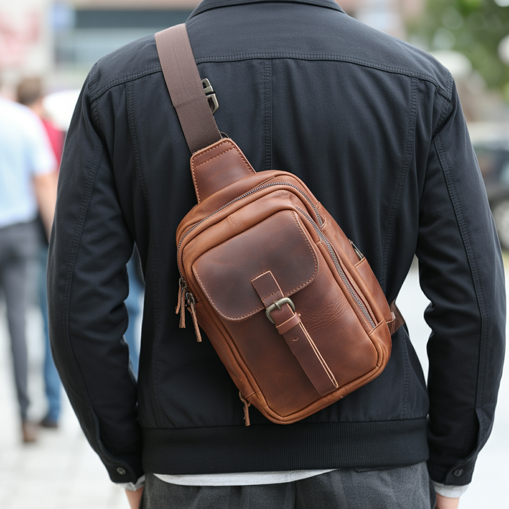 top 20 leather sling bags for men