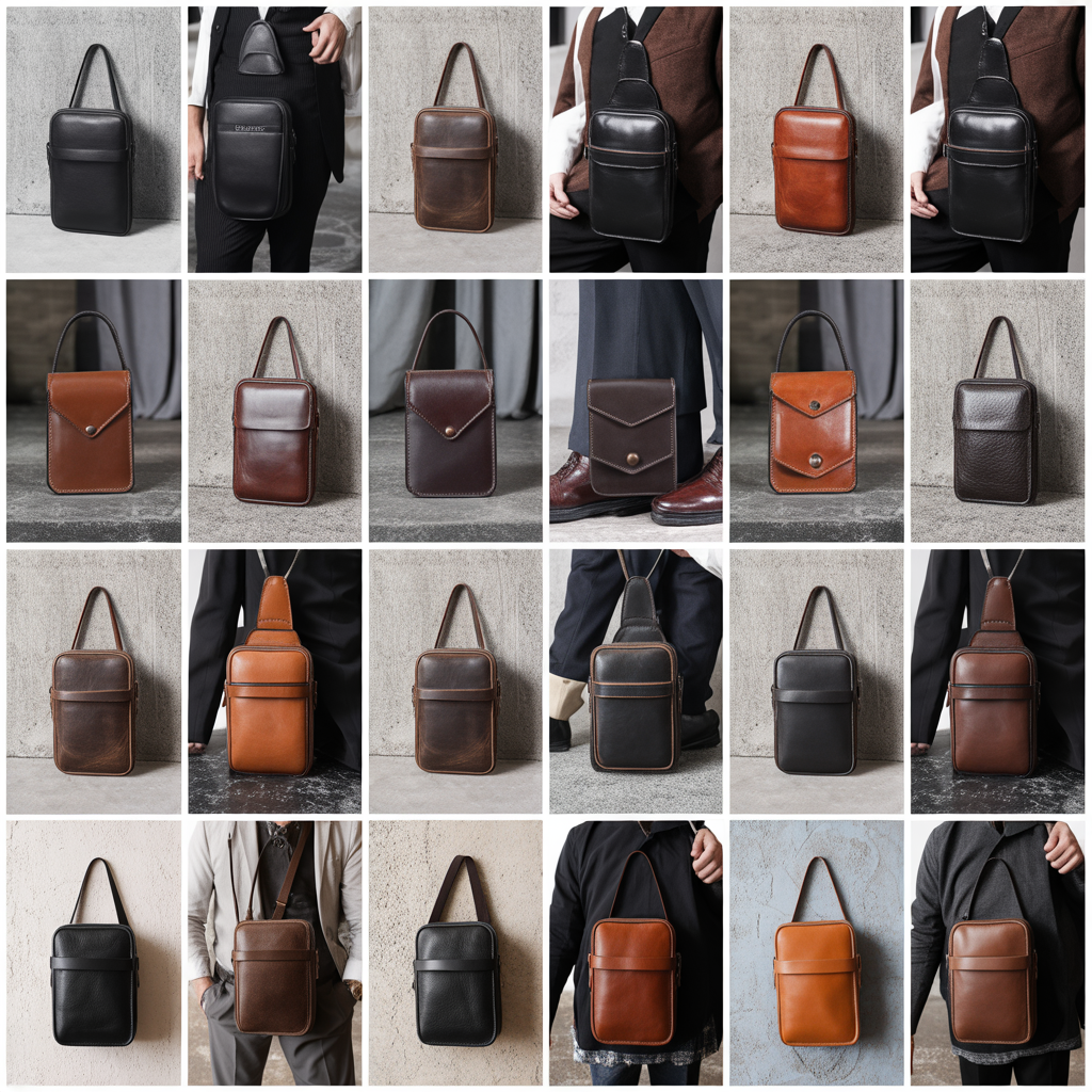 top 20 leather sling bags for men