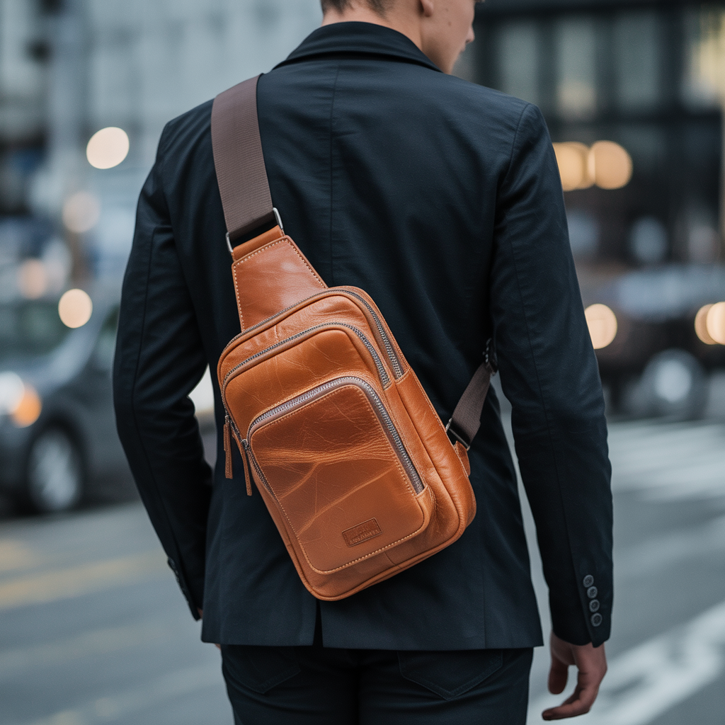 top 20 leather sling bags for men