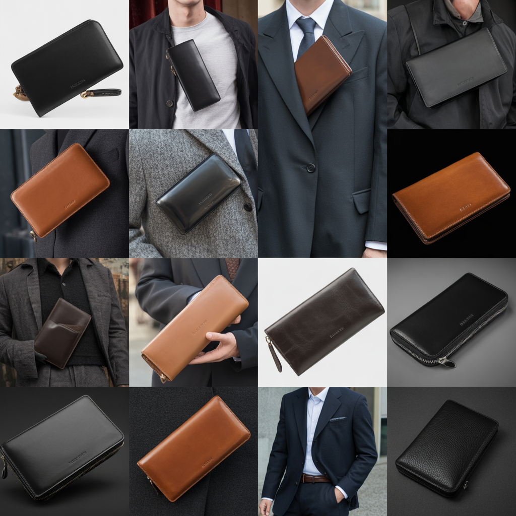 top 30 long wallets for men of