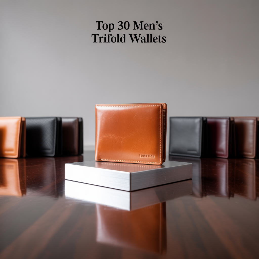 top 30 trifold wallets for men