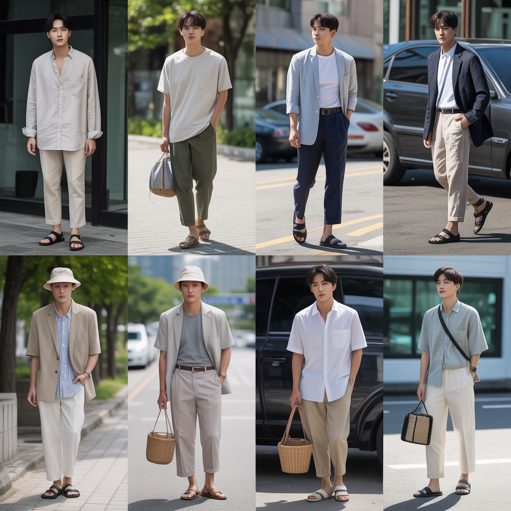 top 7 summer essentials in korean mens fashion