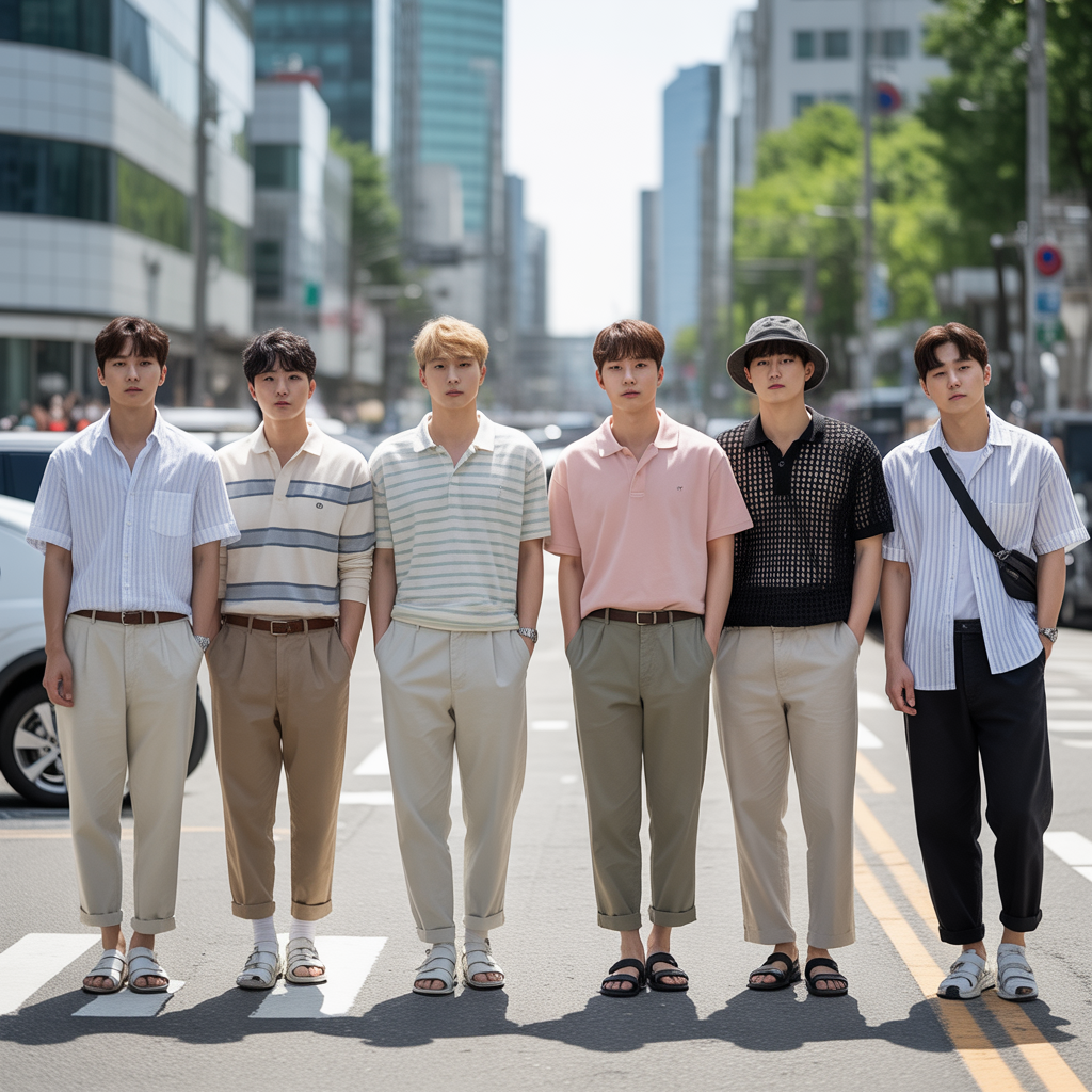 top 7 summer essentials in korean mens fashion