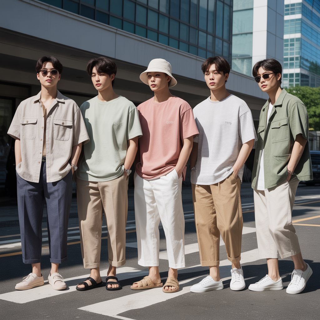 top 7 summer essentials in korean mens fashion