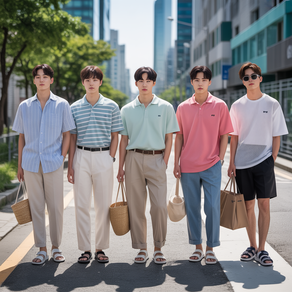 top 7 summer essentials in korean mens fashion