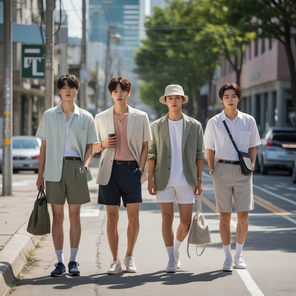 top 7 summer essentials in korean mens fashion