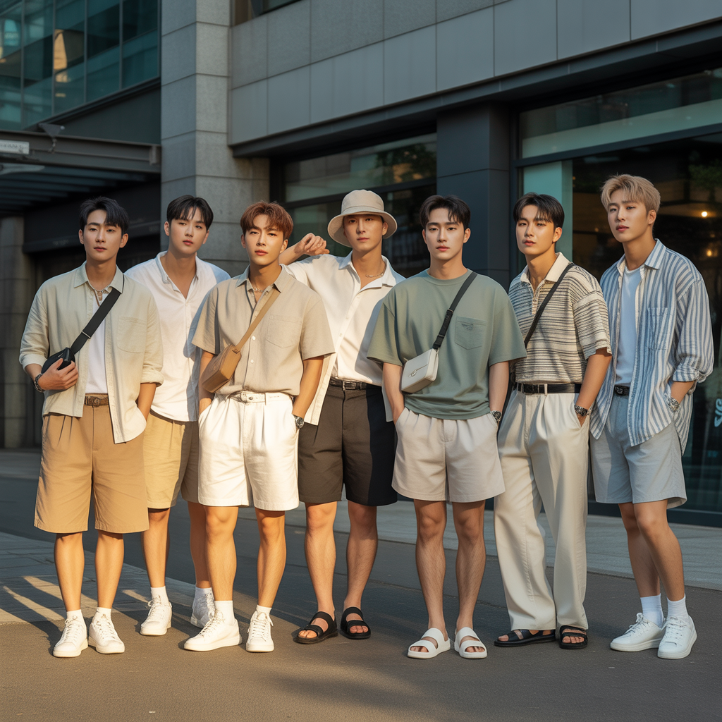 top 7 summer essentials in korean mens fashion
