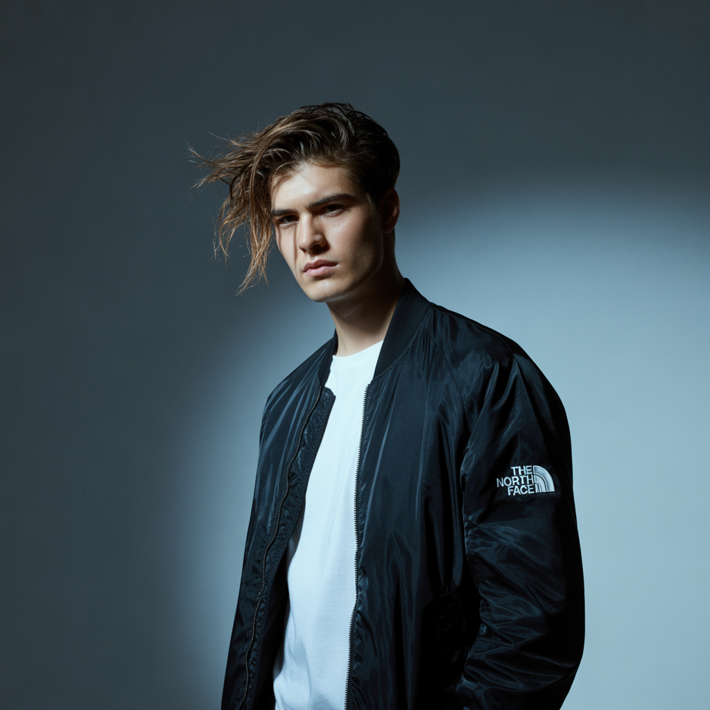 tousled hair men