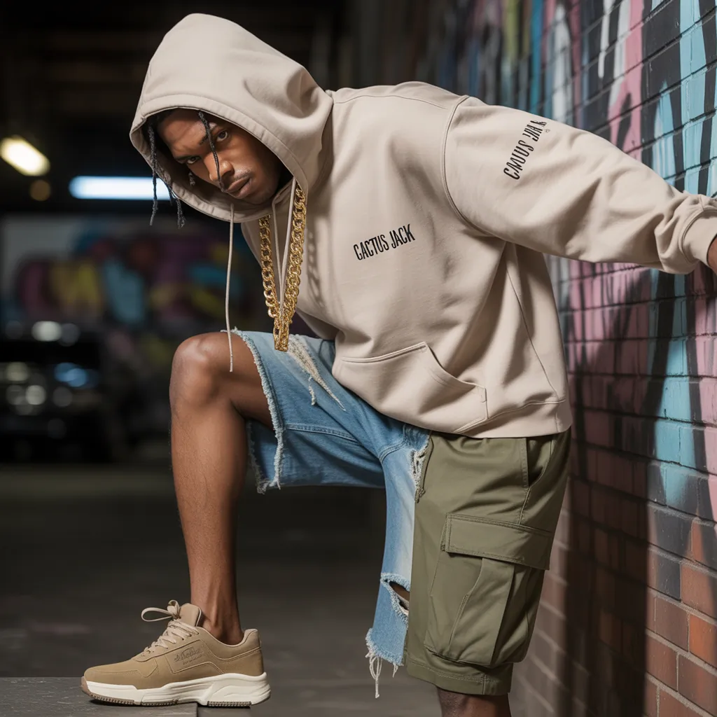 travis scott shoes outfit