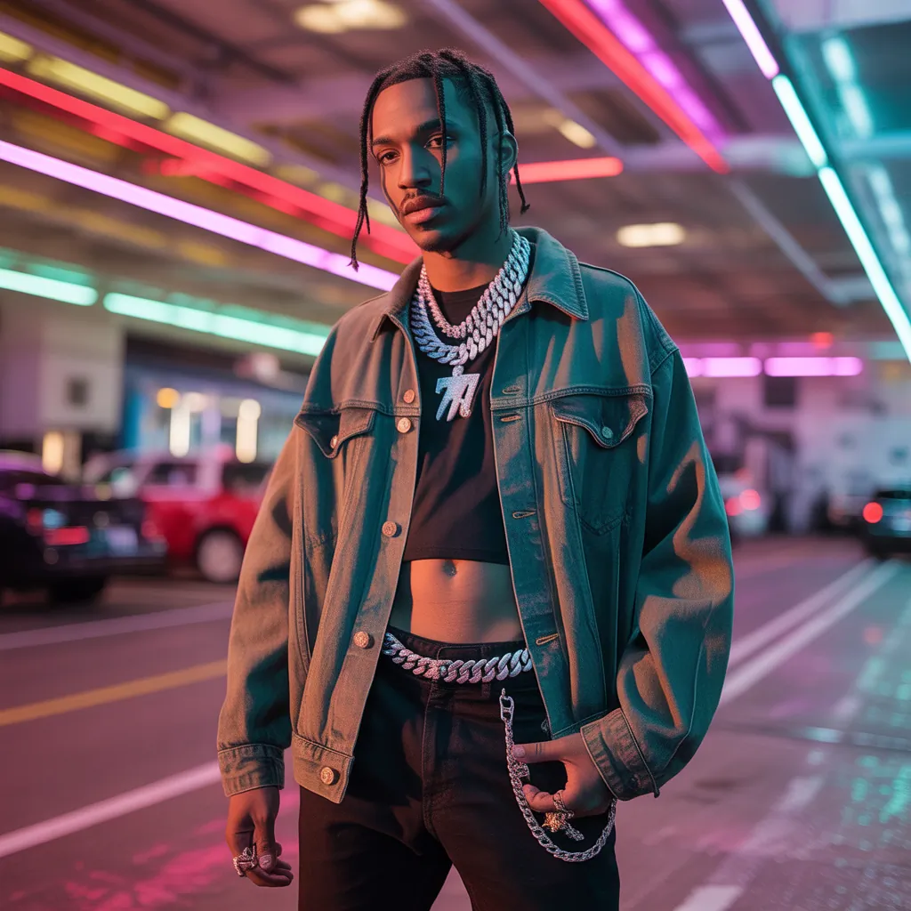 travis scott shoes outfit