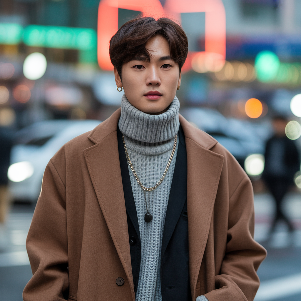 trending korean mens winter outfit ideas