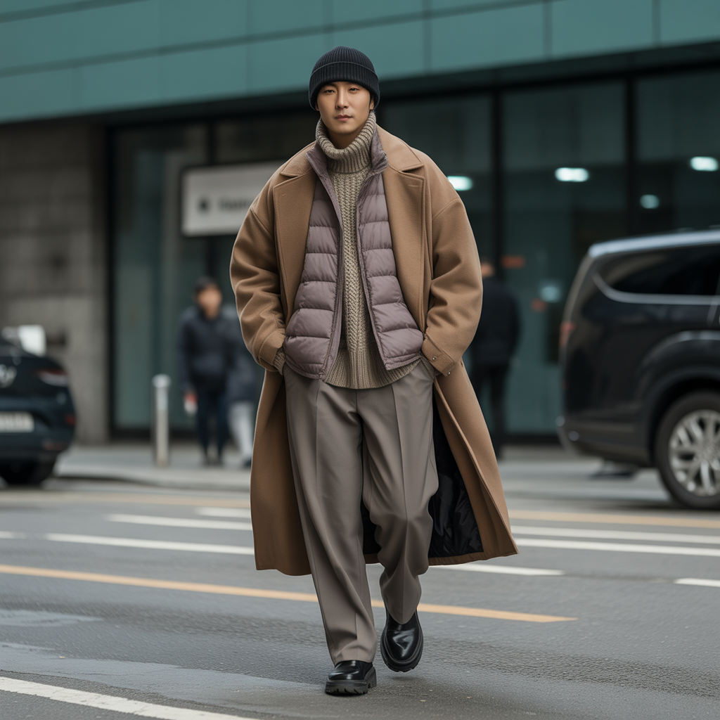trending korean mens winter outfit ideas