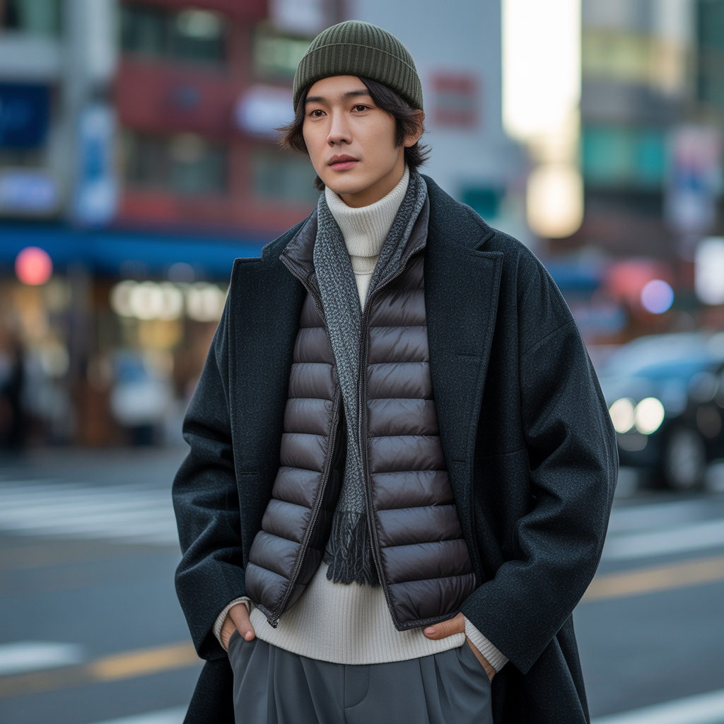 trending korean mens winter outfit ideas