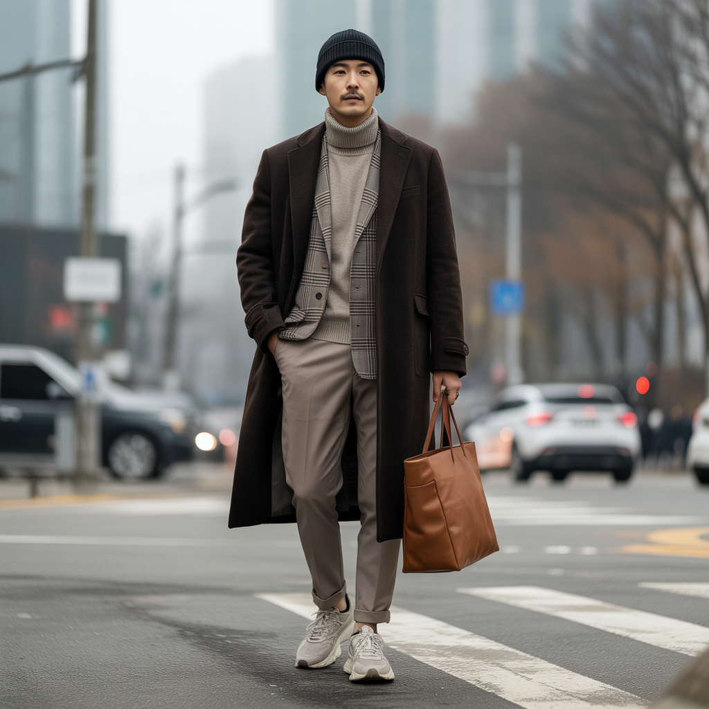 trending korean mens winter outfit ideas