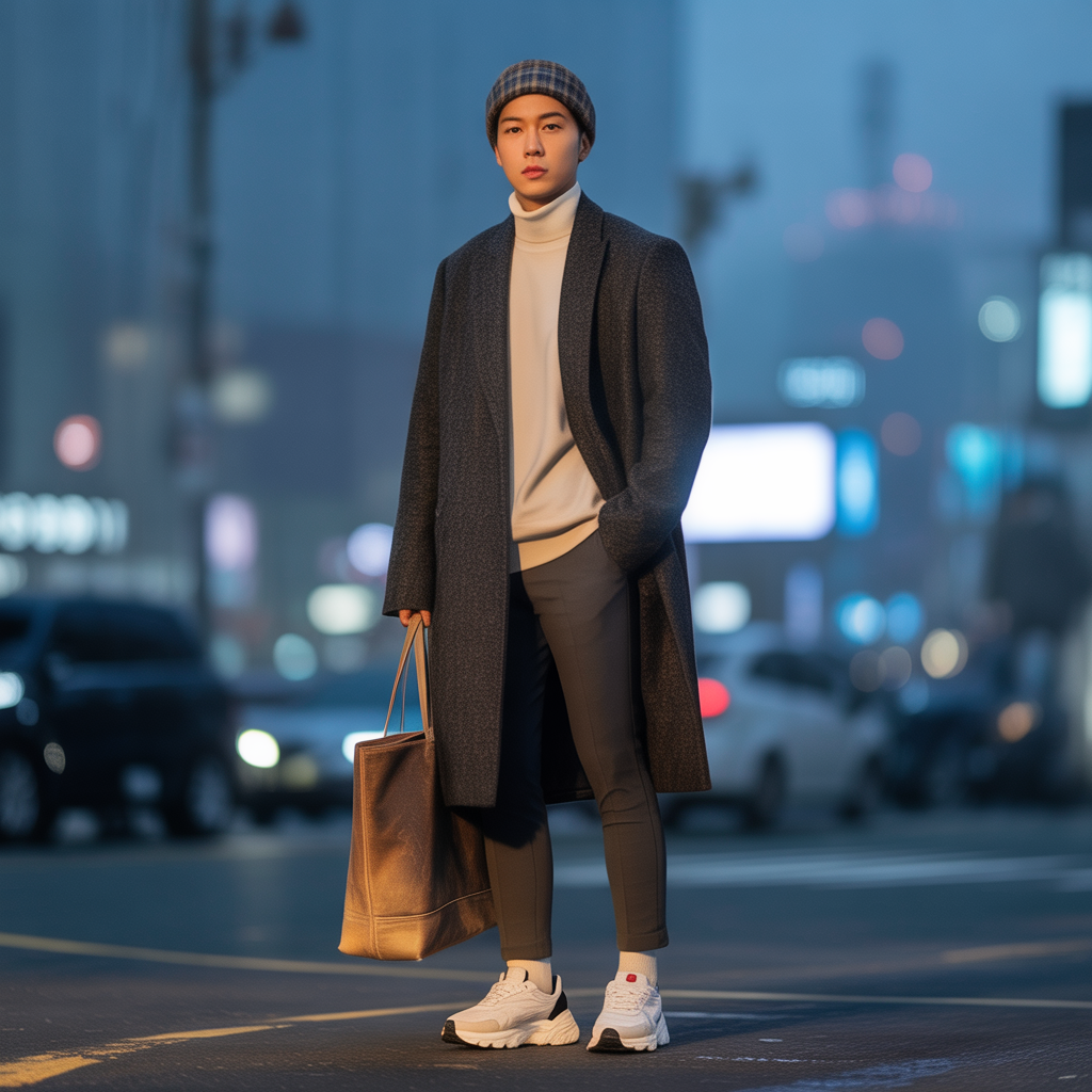 trending korean mens winter outfit ideas