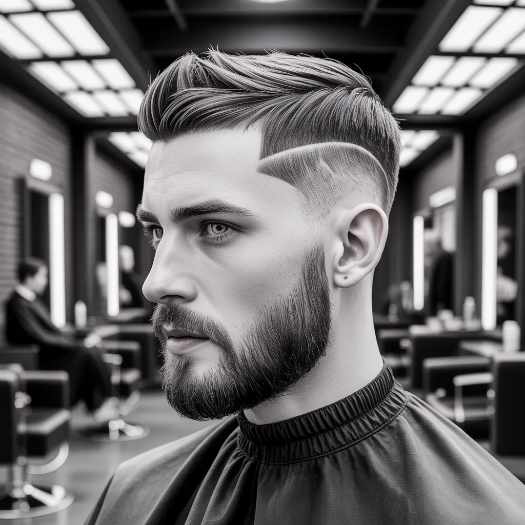 trendy buzzcut hairstyles for men