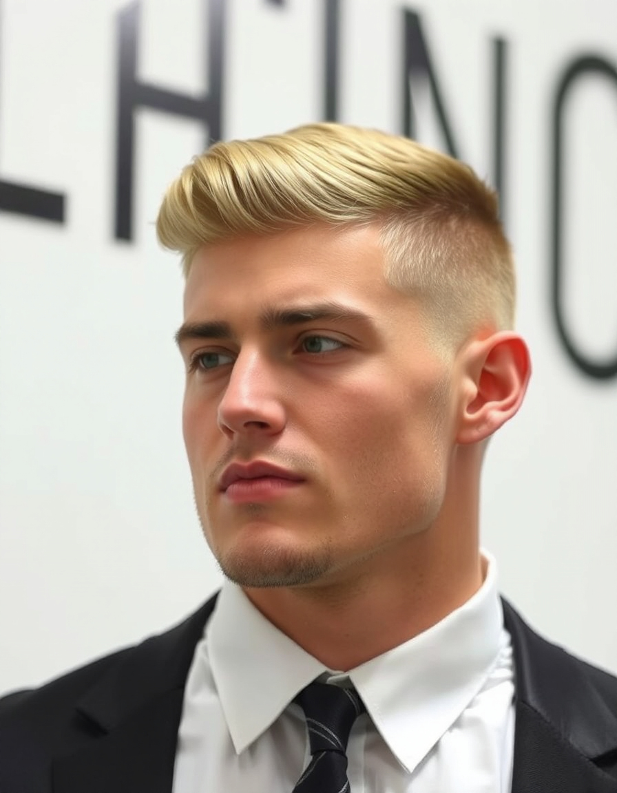 trendy buzzcut hairstyles for men