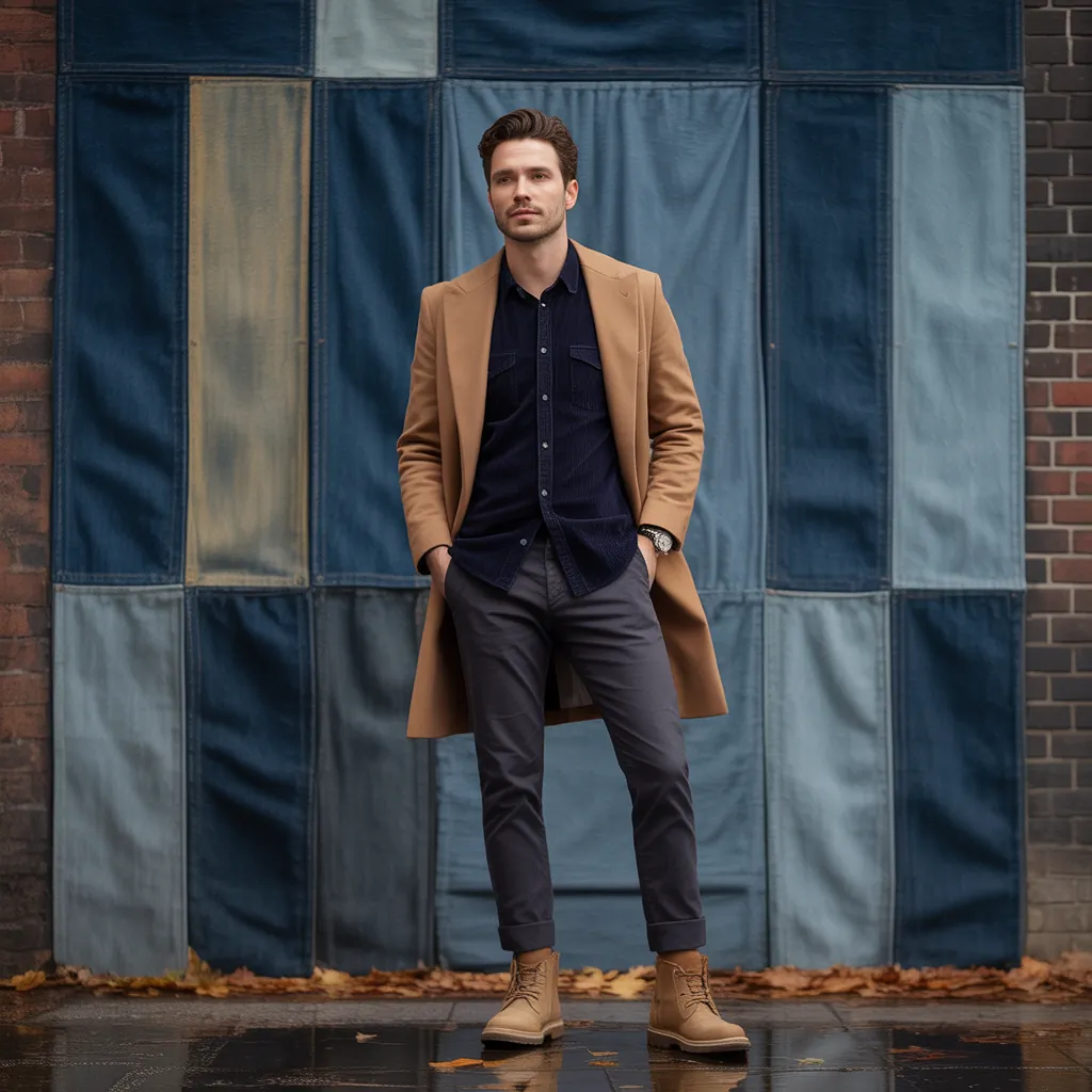 trendy corduroy shirt outfit ideas