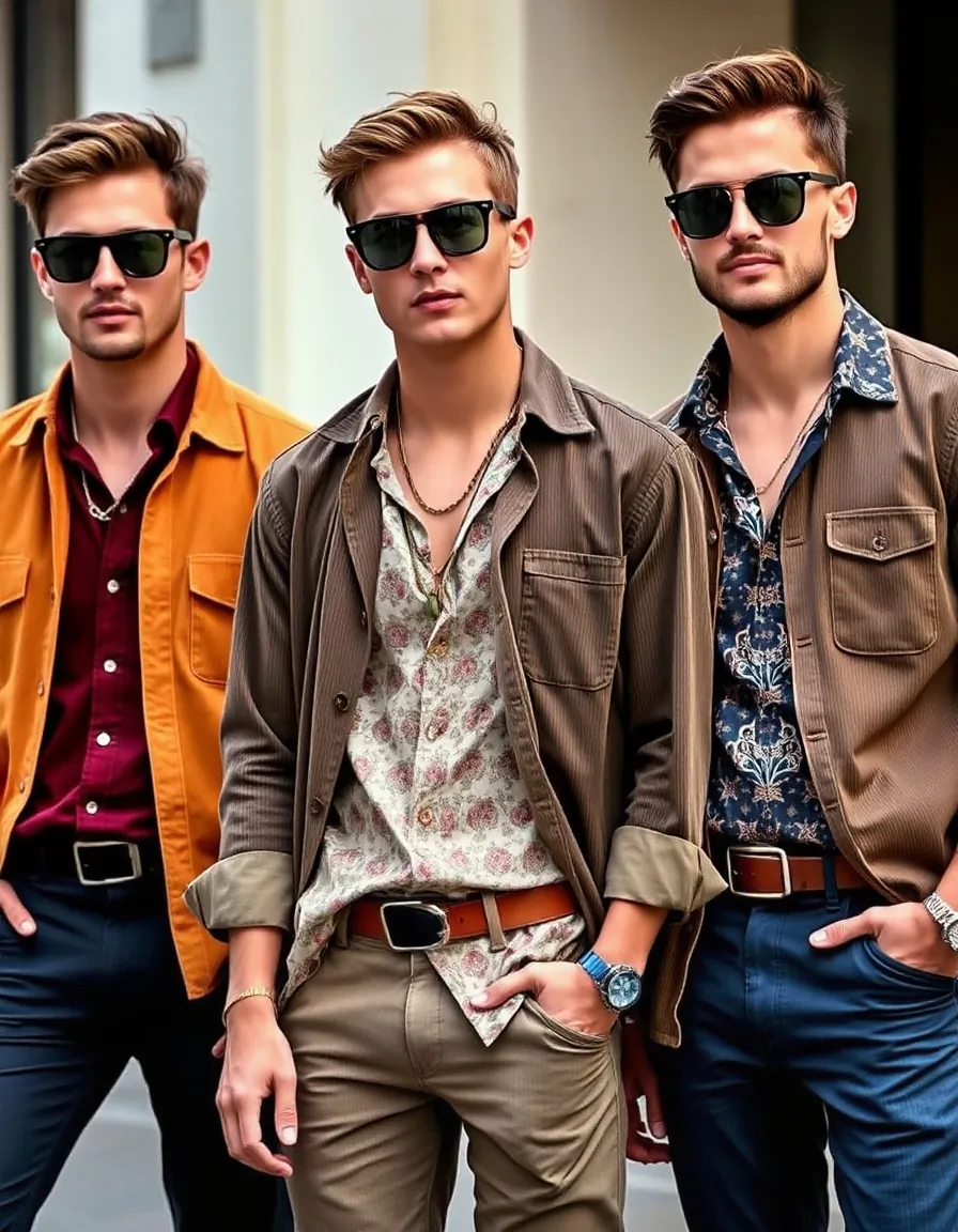 trendy corduroy shirt outfit ideas