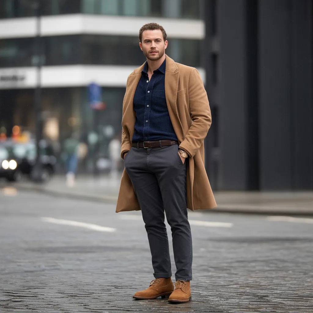 trendy corduroy shirt outfit ideas