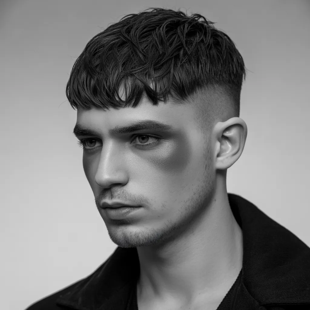 trendy french crop hair men styles