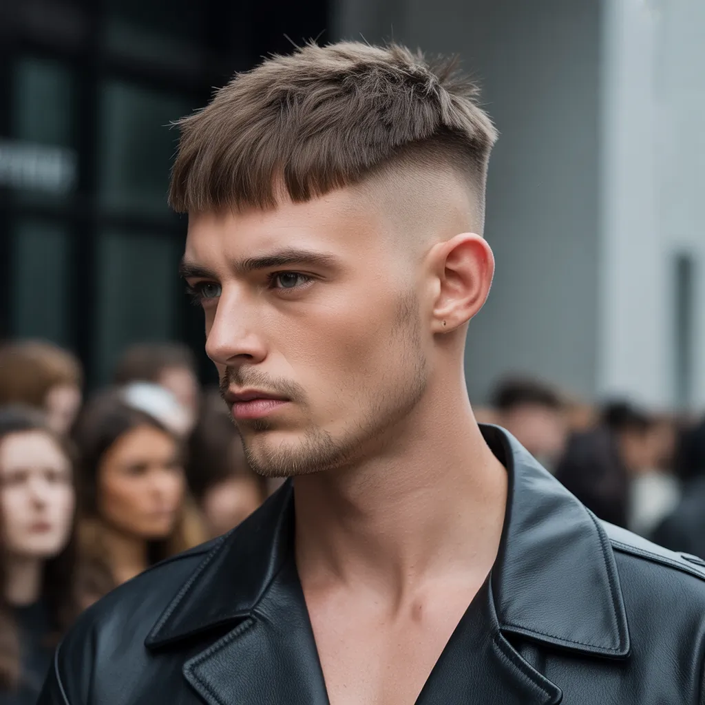 trendy french crop hair men styles