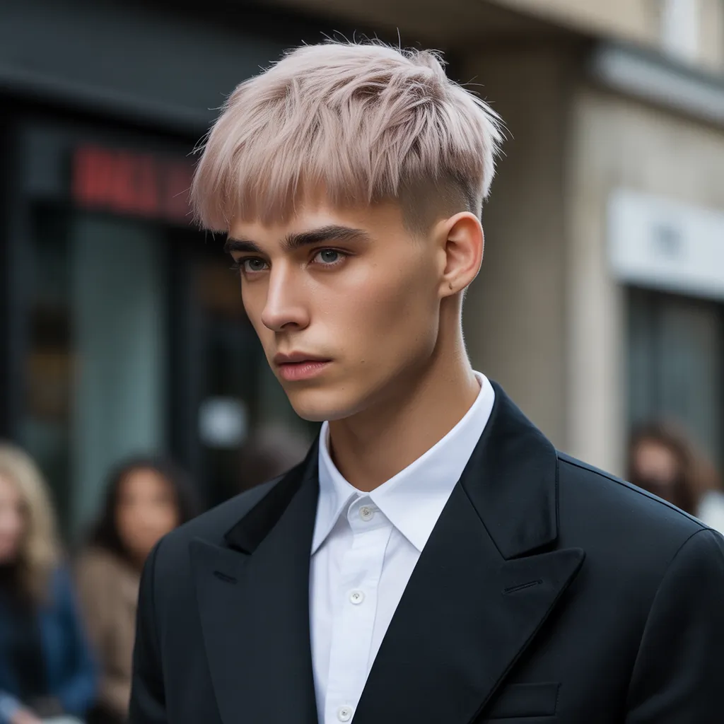 trendy french crop hair men styles