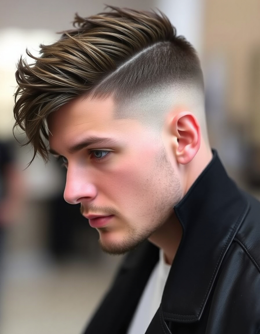trendy french crop hair men styles