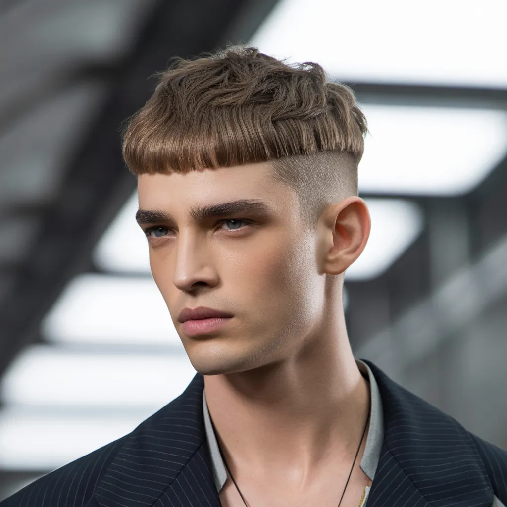 trendy french crop hair men styles