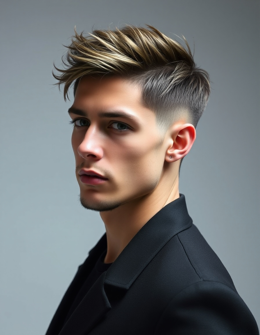 trendy french crop hair men styles